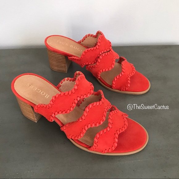 Jack Rogers Logan Mid Heel Sandal - Picture 5 of 12